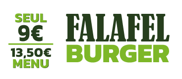 Original Falafel Lyon Libanais Burger